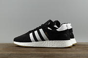 Adidas Iniki Runner Boost Unisex Black White BA9998 - 5