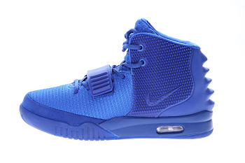 Nike air yeezy 2 Kanye West Shoes Blue Luminous