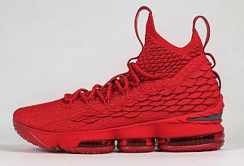 Nike LeBron 15 Ohio State PE Red Black