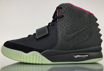 Nike Air Yeezy 2 Black Solar Red