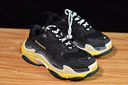 Balenciaga Triple S Black Yellow (W)  531388 W09OG 1087 - 2