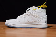 Air Jordan 1 Mid Concord White BQ6578-100 - 5