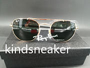 Ray-Ban Icons Sunglasses Round Marshal Green Classic G-15 - 1