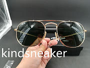 Ray-Ban Icons Sunglasses Round Marshal Green Classic G-15 - 3