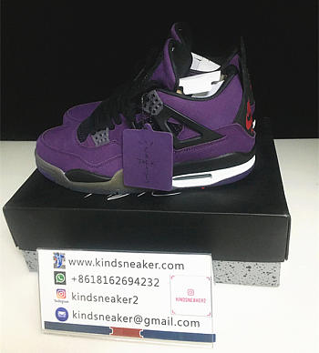 AIR JORDAN 4 RETRO PURPLE