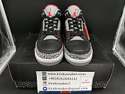 Air Jordan 3 Retro Black Cement 88 Mens 580775-010 - 4