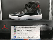 Air Jordan 11 “72-10” Black/Gym Red-White-Anthracite 378037-002 - 6