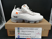 2018 OFF WHITE x Nike VaporMax White AA3831-100 - 5