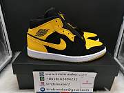 Air Jordan 1 Mid Yellow Black 554724-035 - 5