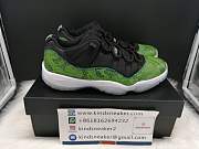Air Jordan 11 Retro Low Green Snakeskin 528895-033 - 4