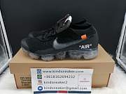 2018 OFF WHITE-Nike VaporMax Black OW2.0 AA3831 002 - 2