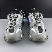 BALENCIAGA SNEAKER TESS.S.GOMMA BLANC GRIS  - 5