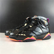 WMNS AIR JORDAN 7 RETRO BLACK BRIGHT 313358 006 - 2
