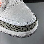 Air Jordan 3 Retro Knick White Blue Orange 136064 148 - 3