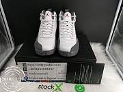 Air Jordan 12 White Grey 153265-160  - 4
