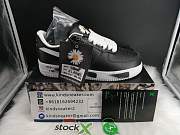Air Force 1'07 x Peaceminusone Black White AQ3692 001 - 3