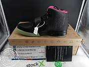 NIKE AIR YEEZY 2 NRG KANYE BLACK SOLAR RED 508214 006 - 2