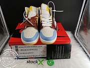 Air Jordan 1 Mid Fearless Blue Grey Yellow CU2803 200 - 4