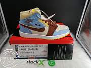 Air Jordan 1 Mid Fearless Blue Grey Yellow CU2803 200 - 3