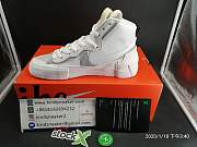 SACAI X NIKE BLAZER MID WHITE GREY BV0072 100 - 6