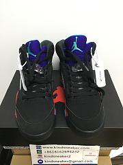 Air Jordan 5 Retro Top 3 Black Purple CZ1786-001 - 4