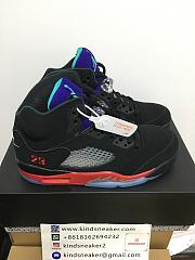 Air Jordan 5 Retro Top 3 Black Purple CZ1786-001 - 5