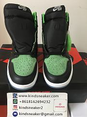 Air Jordan 1 Retro High Zoom Black Green CK6637-002 - 4