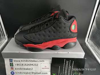 AIR JORDAN 13 RETRO BRED BLACK RED 414571-004