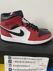 Air Jordan 1 Mid Chicago Toe 554724-069 - 5