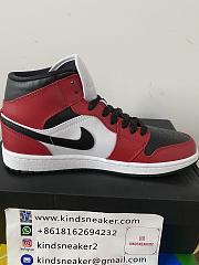 Air Jordan 1 Mid Chicago Toe 554724-069 - 6