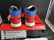 Air Jordan 1 Mid Fearless Muslin Black Red Royal CU2805 100 - 3