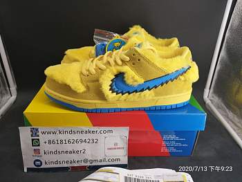 Grateful Dead x Nike SB Dunk Low Yellow Bear CJ5378-700