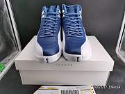Air Jordan 12 Retro Stone Blue 130690-404 - 4