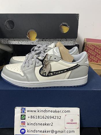 Air Jordan 1 Low Wolf Grey CN8608 002