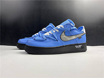 Off White x Air Force 1'07 Virgil Universtity Blue CK0866 401
