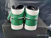 Air Jordan 1 Mid Pine Green/Sail-Black 852542-301 - 3