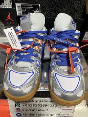 Nike Air Rubber Dunk Off White UNC CU6015-100 - 4