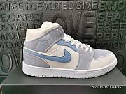 Air Jordan 1 Mid Mixed Textures Blue DA4666-100 - 5