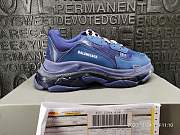 Balenciaga Triple S Cool Blue Grey  - 5