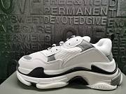 Balenciaga Triple S White Black 536737 W09OM 9058 - 6