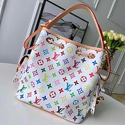 Louis Vuitton Petit Noe M42229 Shoulder Bag Monogram Multicolor Leather PVC - 3