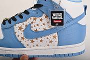 Nike Dunk High Pro SB Supreme Blue Stars 307385-141 - 2