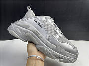 Balenciaga Triple S in Sliver Mettalic double foam and Mesh 524039 W2FS2 8100 - 2