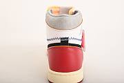 UNION AIR JORDAN 1 RETRO HIGH OG WHITE BLACK RED (2019 NEW VERSION) BV1300-106 - 4