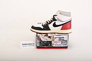 UNION AIR JORDAN 1 RETRO HIGH OG WHITE BLACK RED (2019 NEW VERSION) BV1300-106 - 5