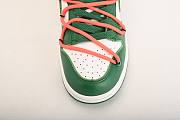 OFF-WHITE X NIKE DUNK LOW PINE GREEN CT0856-100 - 5