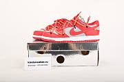 OFF-WHITE X NIKE DUNK LOW UNIVERSITY RED CT0856 600 - 1