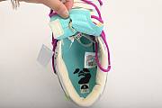 Off-White x Nike SB Dunk Low Beige Grey Purple DM1602-100 - 4
