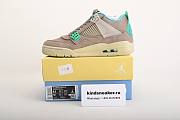 UNION x Air Jordan 4 Taupe Haze Desert Moss Turquoise Blue Dark Iris DJ5718-242 - 3