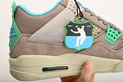 UNION x Air Jordan 4 Taupe Haze Desert Moss Turquoise Blue Dark Iris DJ5718-242 - 6
